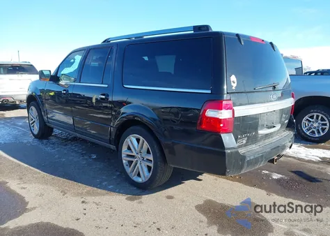 2016 Ford Expedition El Platinum z USA, uszkodzony, nr VIN 1FMJK1MT3GEF48933